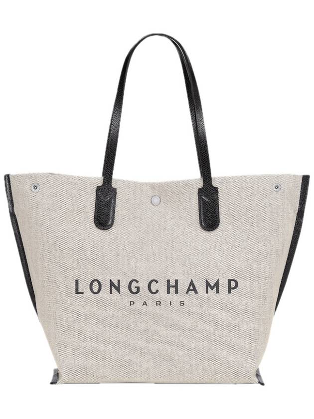 Roseau L Tote Bag Black - LONGCHAMP - BALAAN 2