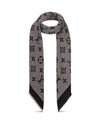 Neo Natte Monogram Scarf Black - LOUIS VUITTON - BALAAN 8