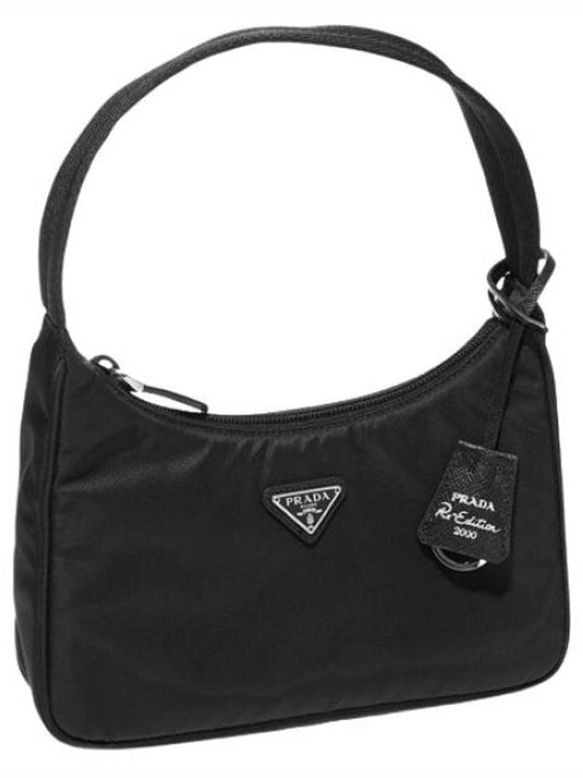 Re-Edition 2000 Re-Nylon Mini Shoulder Bag Black - PRADA - BALAAN 2