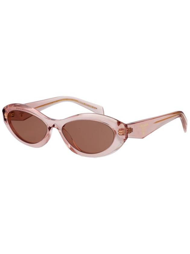 Sunglasses 00 538192641 PR 26ZS 19Q10D TRANSPARENT PEACH - PRADA - BALAAN 3