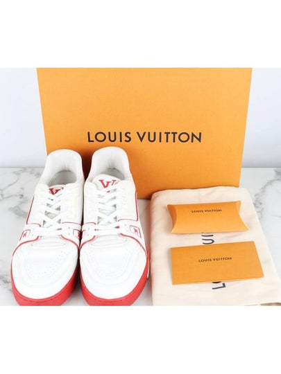 LV trainer sneakers red 8 270 - LOUIS VUITTON - BALAAN 2