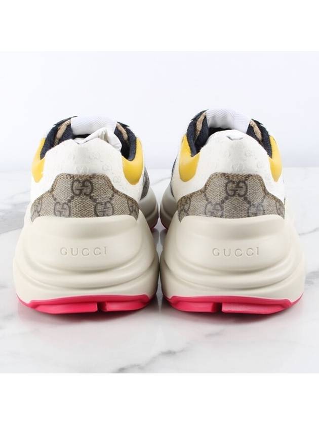 Rhyton chunky sole sneakers 8 270 - GUCCI - BALAAN 4