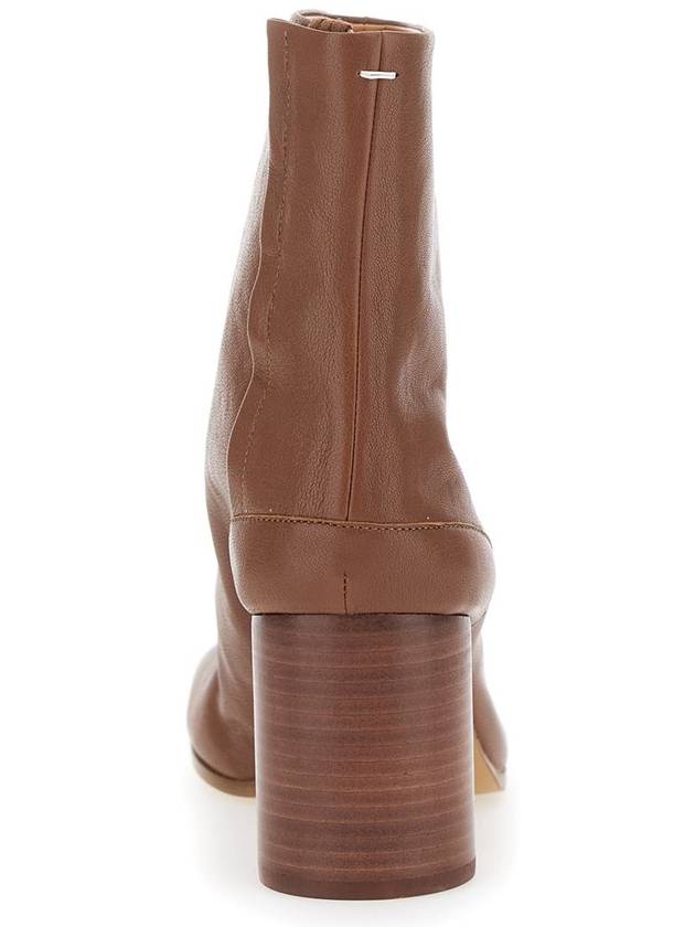 Women's Tabi Ankle Middle Boots Tabaco Brown - MAISON MARGIELA - BALAAN 5