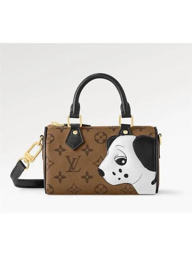 Domestic Stock A S Gift Wrapped Nano Speedy Women Shoulder Bag M83688 - LOUIS VUITTON - BALAAN 1