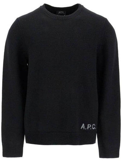 Edward Intarsia Knit Top Black - A.P.C. - BALAAN 2