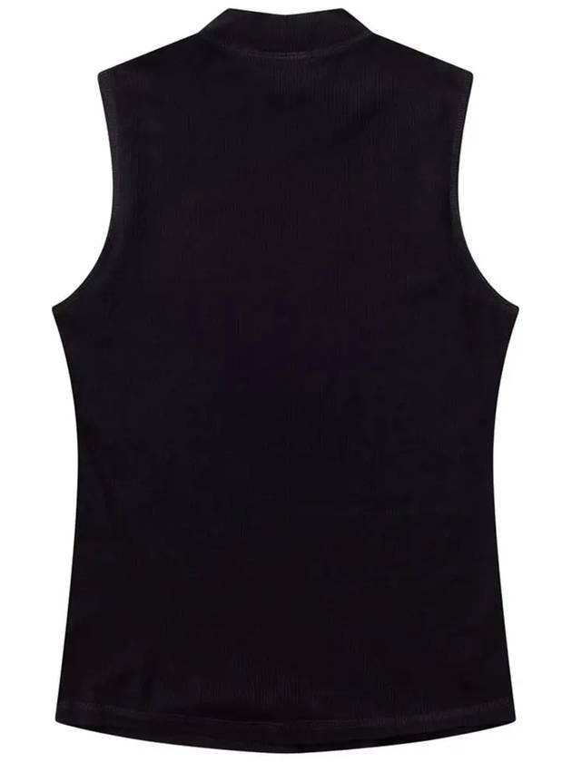 Embroidered Logo Sleeveless Black - DIESEL - BALAAN 4