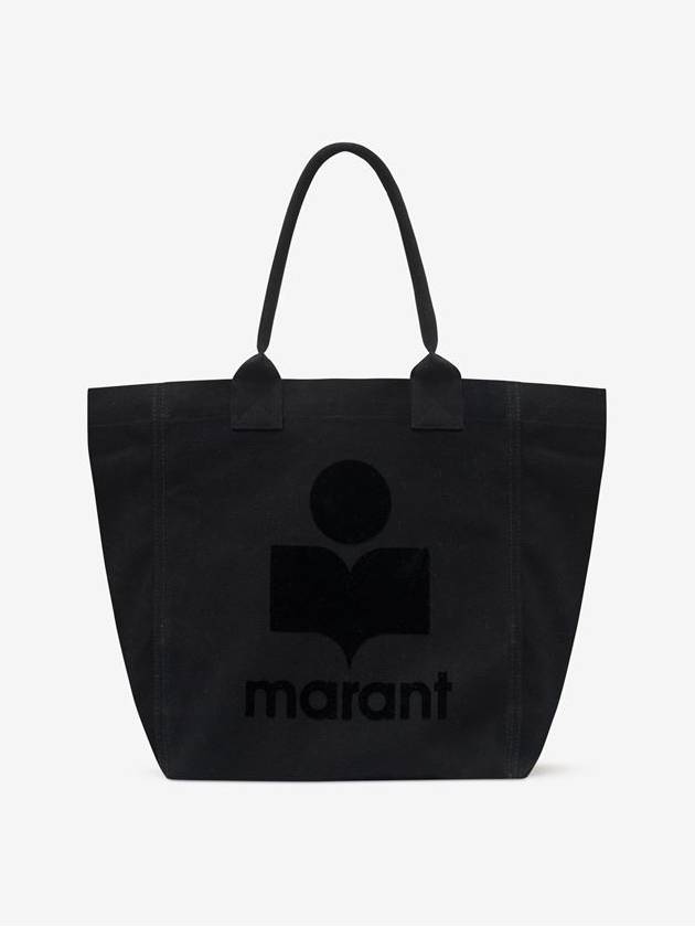 Small Yenky Logo Tote Bag Black - ISABEL MARANT - BALAAN 2