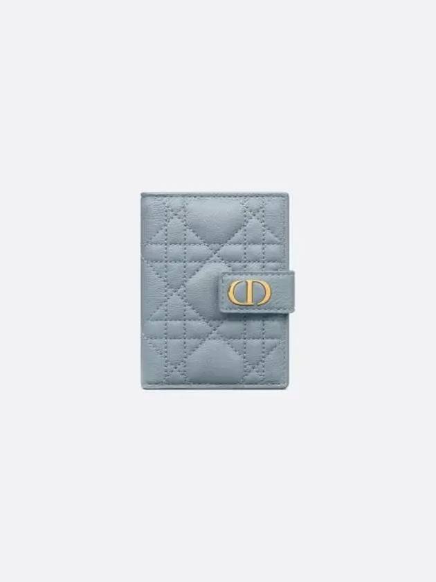 Cargo Vertical Calfskin Card Wallet Cloud Blue - DIOR - BALAAN 2