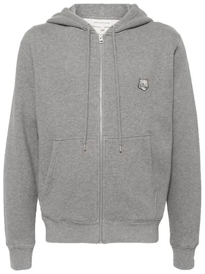 Maison Kitsune Bold Fox Head Patch Men s Brushed Hood Zip up MM00714 H131 - POLO RALPH LAUREN - BALAAN 2