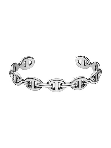 Hermes Medium Chaine D'ancre Enchainee Bracelet Sterling Silver - HERMES - BALAAN 1