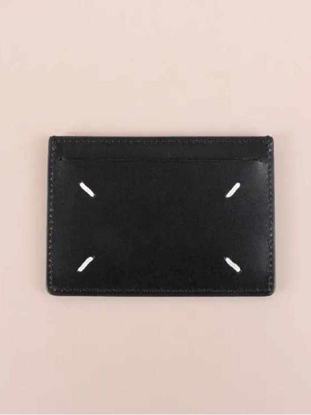 Four Stitch Card Wallet Black - MAISON MARGIELA - BALAAN 2