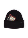 BBD Maverick Patch Beanie Black - BLACKBLOND - BALAAN 2