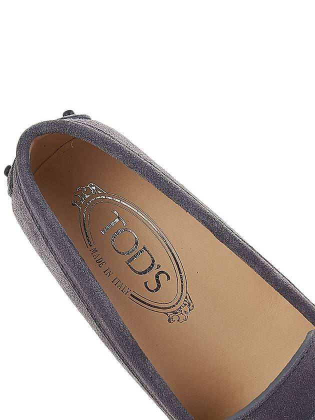 Gommino Suede Driving Shoes Dark Grey - TOD'S - BALAAN 8