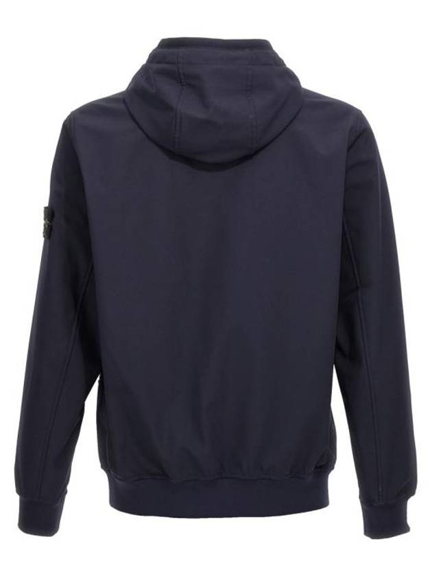 Technology Recycled Polyester Hooded Jacket Navy - STONE ISLAND - BALAAN 3