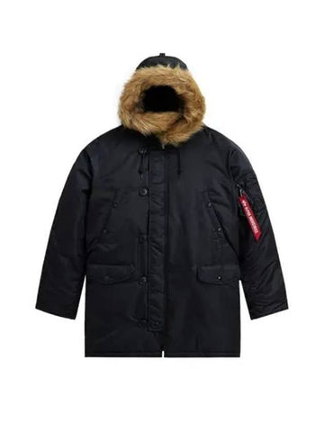 N 3B parka black - ALPHA INDUSTRIES - BALAAN 1