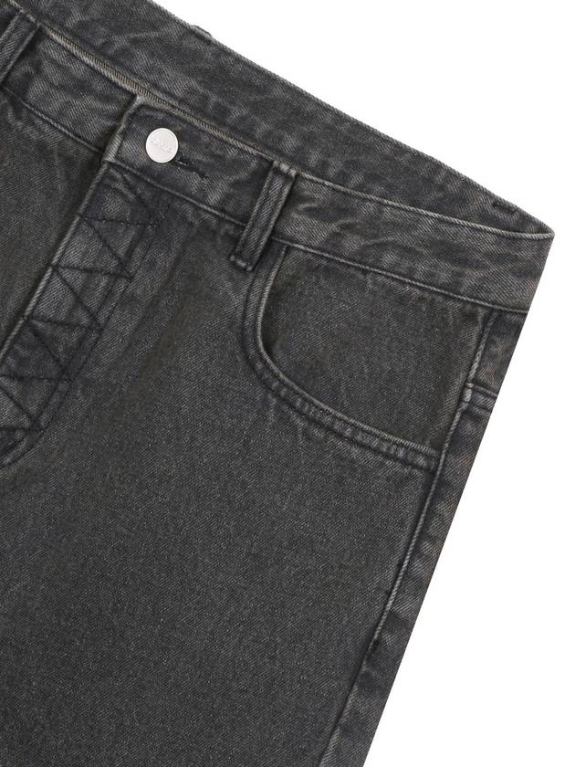 Classic Vintage Washed Jeans Black - ULKIN - BALAAN 4