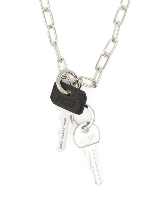 Numeric Signature Key Necklace  Silver - MAISON MARGIELA - BALAAN 1