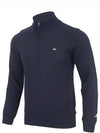 Kian Half Zip-Up Knit Top Navy - J.LINDEBERG - BALAAN 3