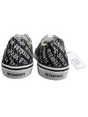 Monogram Patterning Low Top Sneakers White Black - VETEMENTS - BALAAN 4