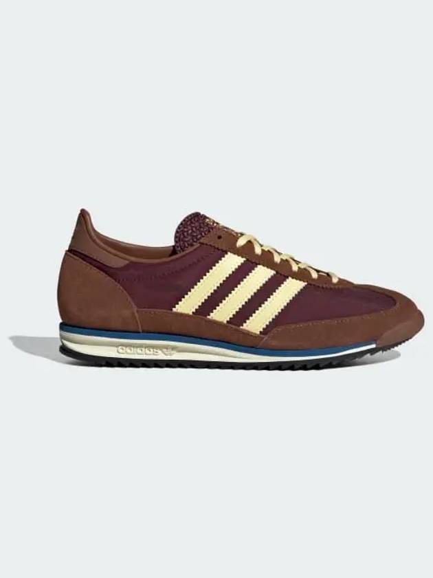 SL 72 OG Suede Low Top Sneakers Maroon Almost Yellow - ADIDAS - BALAAN 2