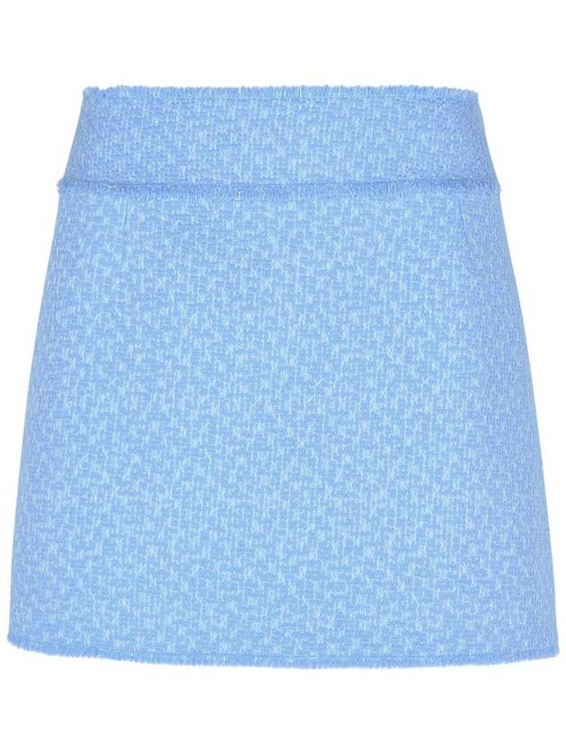 Tweed H line skirt blue - DOLCE&GABBANA - BALAAN 2