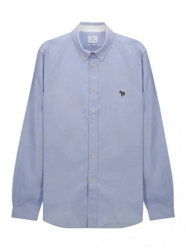 zebra patch button down shirt - PAUL SMITH - BALAAN 1