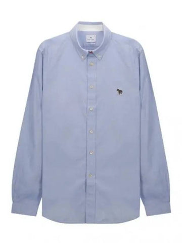 zebra patch button down shirt - PAUL SMITH - BALAAN 1