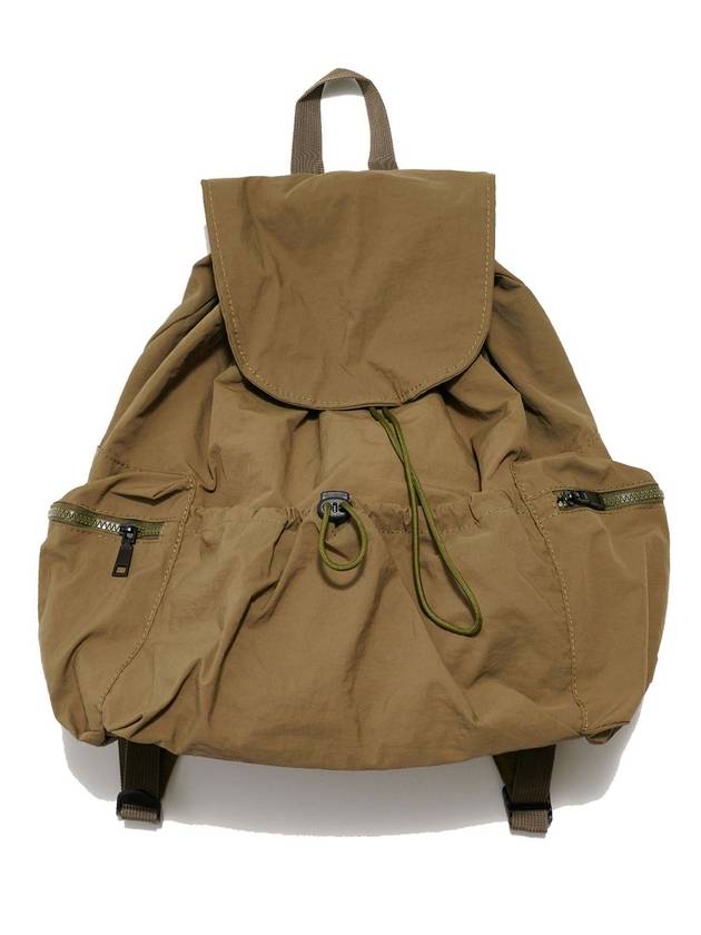 SA Nylon Cover Two Pocket BackpackKhaki - SMITH ARMOR - BALAAN 2