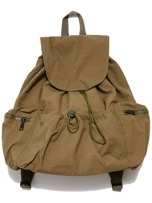 SA Nylon Cover Two Pocket BackpackKhaki - SMITH ARMOR - BALAAN 2