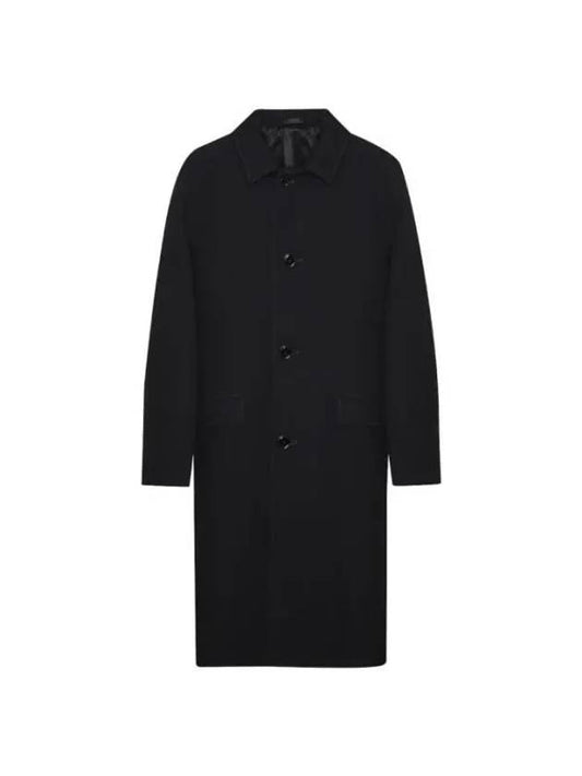 Crombie Single Coat Black - LEMAIRE - BALAAN 1