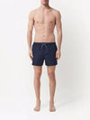 Logo String Swim Shorts Blue - BURBERRY - BALAAN 5