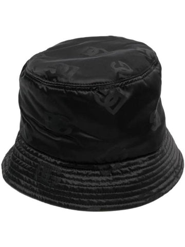 DG Logo All Over Bucket Hat Black - DOLCE&GABBANA - BALAAN 1