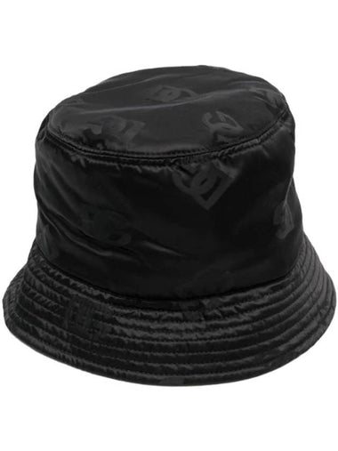 DG Logo All Over Bucket Hat Black - DOLCE&GABBANA - BALAAN 1