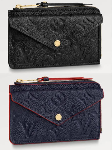 Women's card wallet double side card holder - LOUIS VUITTON - BALAAN 1