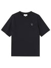 Bold Fox Head Patch Comfort Short Sleeve T-Shirt Black - MAISON KITSUNE - BALAAN 2