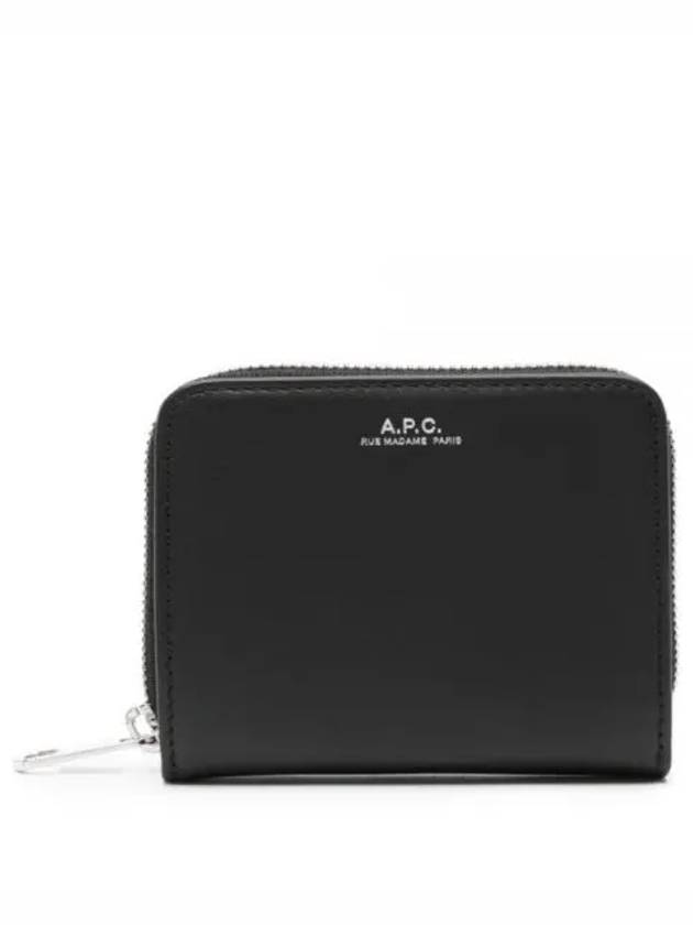 Emmanuelle Compact Half Wallet Black - A.P.C. - BALAAN 2