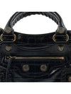 Neo Cagole Medium Leather Tote Bag Black - BALENCIAGA - BALAAN 7