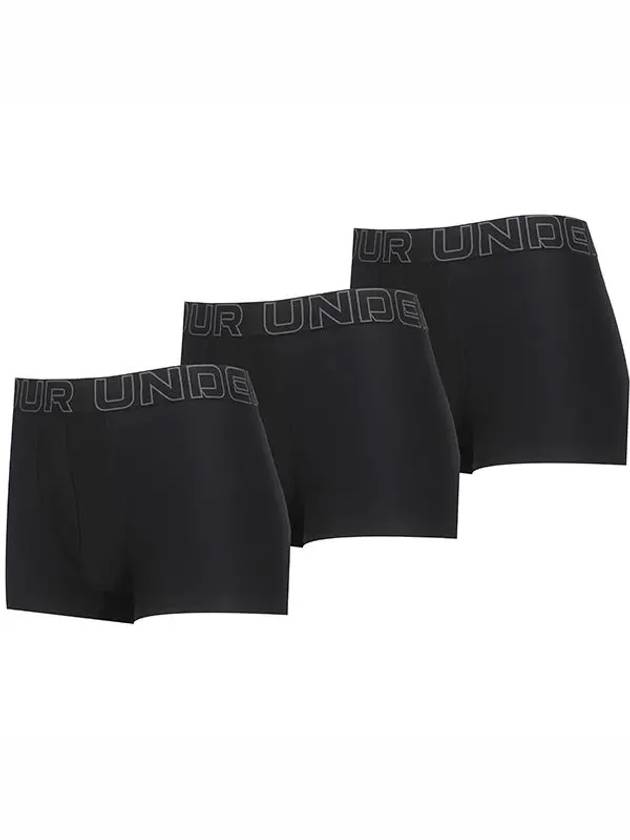 Tech Solid 3 Inch Briefs Black 3 Pack - UNDER ARMOUR - BALAAN 3