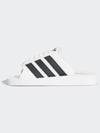 Adidas Gazelle Beach Slides Core Black White JQ7420 - ADIDAS ORIGINALS - BALAAN 6