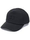 Embroidery Logo Ball Cap Black - CP COMPANY - BALAAN 3