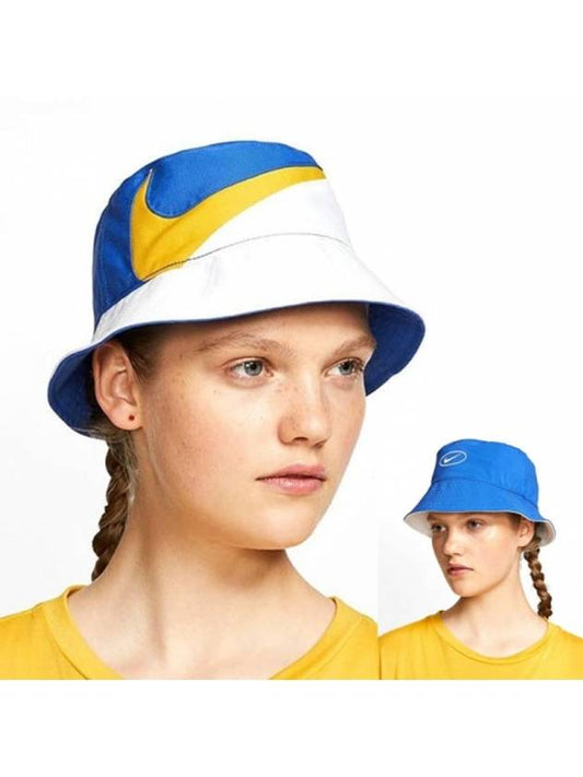 01CI3616101VIXX Wooshi Reversible Double Sided Bucket HatBlue White Yellow - NIKE - BALAAN 1