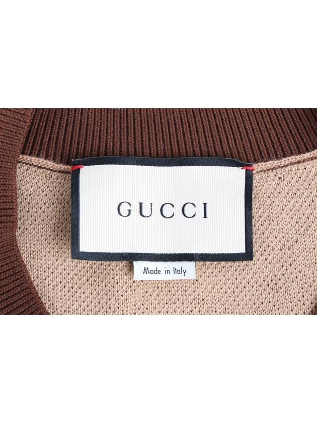 GG logo long sleeve knit L - GUCCI - BALAAN 8