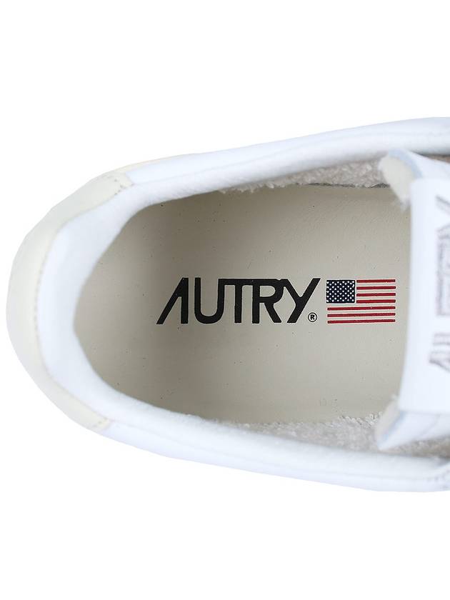 Medalist Beige Tab Low Top Sneakers White - AUTRY - BALAAN 9