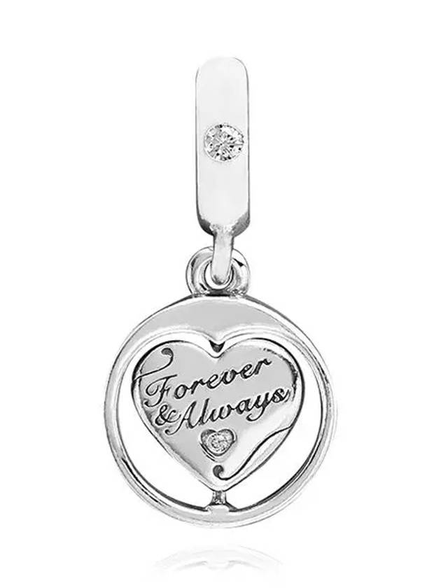 Spinning Forever Always Soulmate Dangle Charm Silver - PANDORA - BALAAN 3