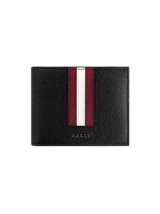 Men's Taidan Sprite Bicycle Wallet Black - BALLY - BALAAN.