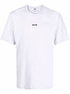 Micro Logo Short Sleeve T-Shirt - MSGM - BALAAN 1