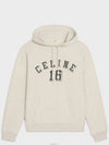 16 loose hoodie cotton fleece - CELINE - BALAAN 1