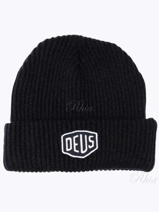 DMW47269 BLK Shield Beanie - DEUS EX MACHINA - BALAAN 1