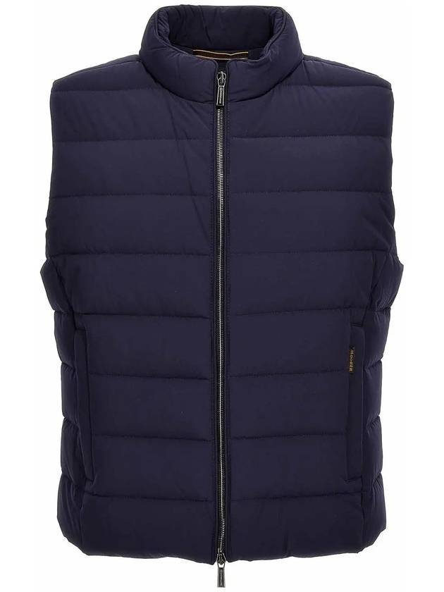 OLIVER KNU0444 Padded Down Vest Navy - MOORER - BALAAN 1