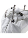 Women's Crush Small Tote Bag Optic White - BALENCIAGA - BALAAN 8